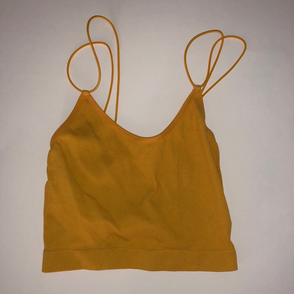 Ribbed crop top